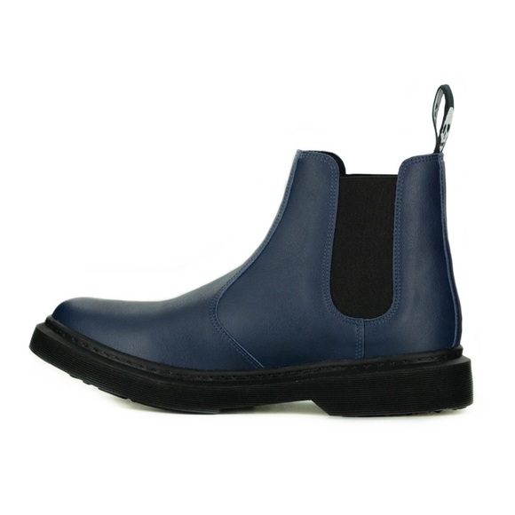 King 55 Brick Lane Chelsea Boot in Navy from King55 - Picture 2 of 12